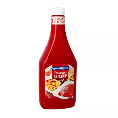 Louis Martin – Ketchup tomate – Bouteille 1 kg