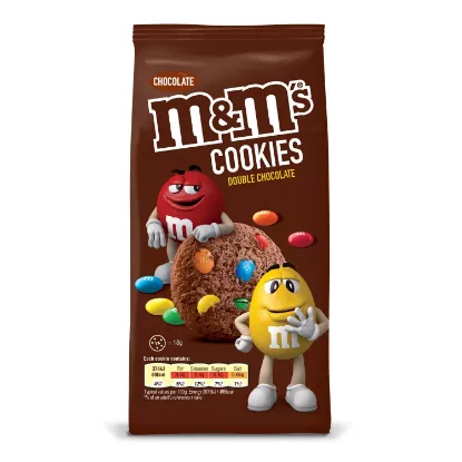 M&M’s – Cookies double chocolat