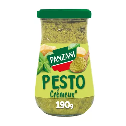 Panzani – Sauce Pesto Basilic Crémeux – Pot 200 g