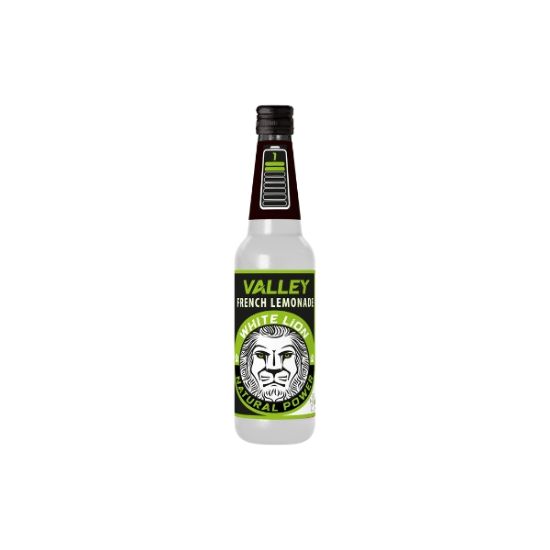 White Lion – Valley – Limonade naturelle légère – 33 cl – 10 mg caféine