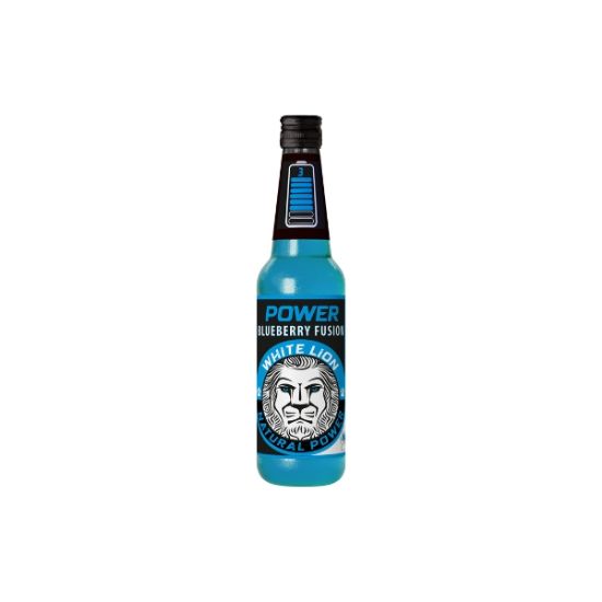 White Lion – Power – Fusion myrtille – 27,5 cl – 25 mg caféine