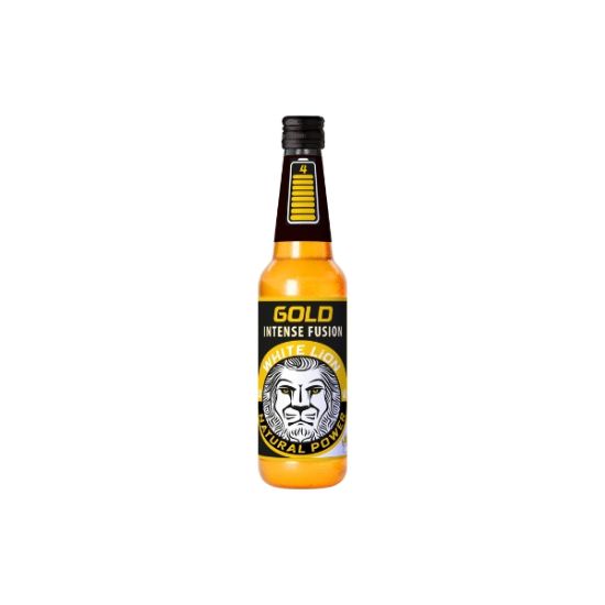White Lion – Gold – Fusion intense – 33 cl – 35 mg caféine