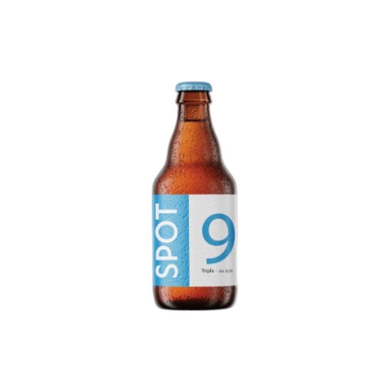 Spot 9 – Bière ambrée artisanale – 33 cl – 8,5 %