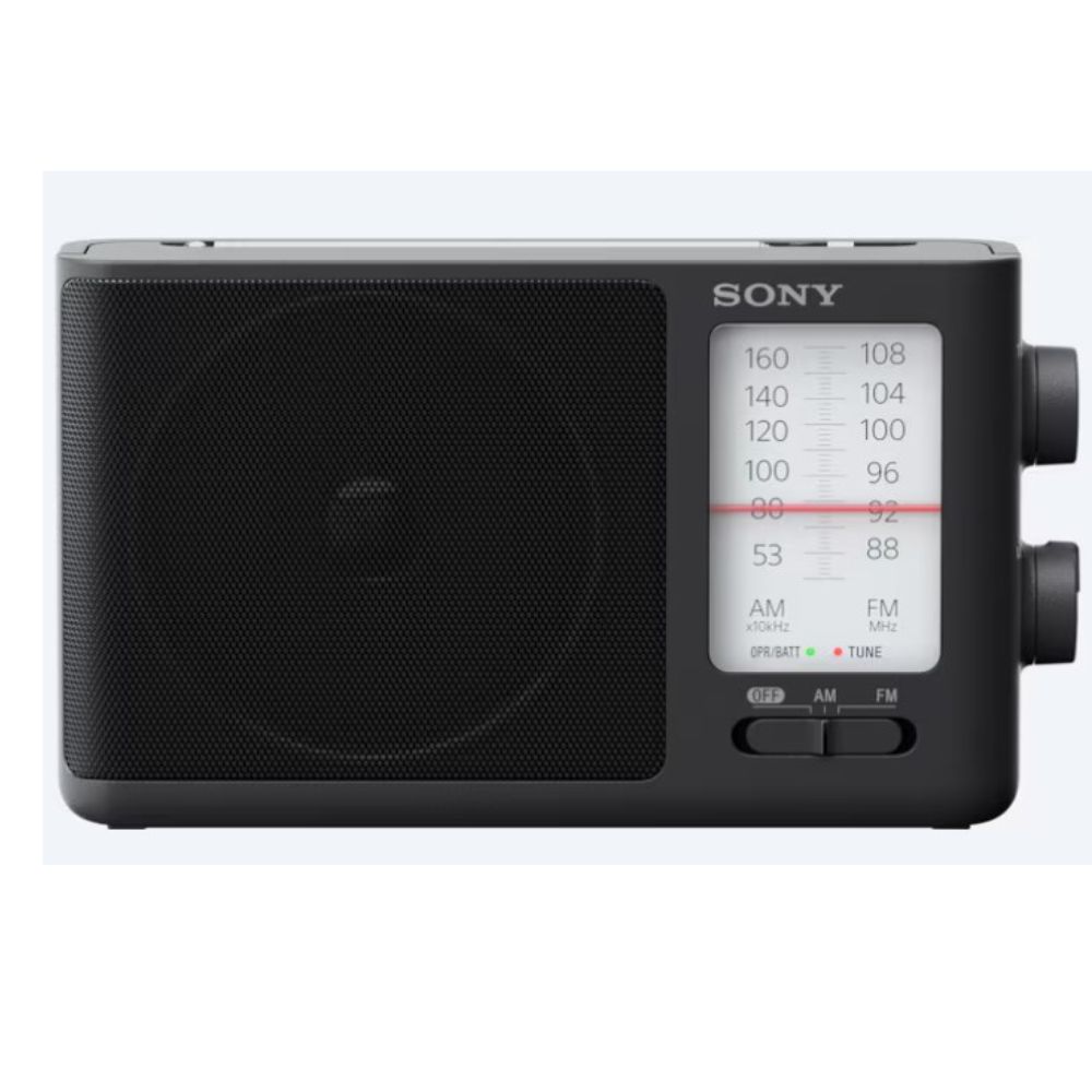 Sony ICF-506 - Radio Portable AM/FM Analogique AC/DC - Son Puissant Et Grande Autonomie