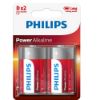 Image de Piles D LR20 - lot de 2 - Philips LR20P2B/10