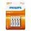 Picture of Piles Philips LongLife R03L4B/10 - lot de 4