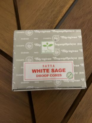 Image de Encens cônes sauge blanche