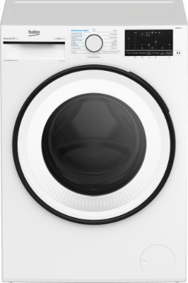 Lave-Linge Séchant Beko B3D58545W - 8 kg Lavage / 5 kg Séchage, 1400 tr/min, ProSmart Inverter, Connecté HomeWhiz - Blanc