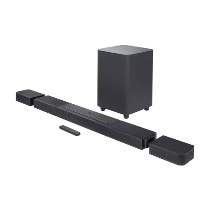 JBL Bar 1300 – Barre de son 11.1.4 canaux avec caisson sans fil & enceintes surround détachables