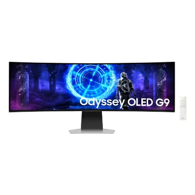 Samsung Odyssey OLED G9 S49DG950SU – Écran incurvé ultra-large 49″ Dual QHD 240 Hz