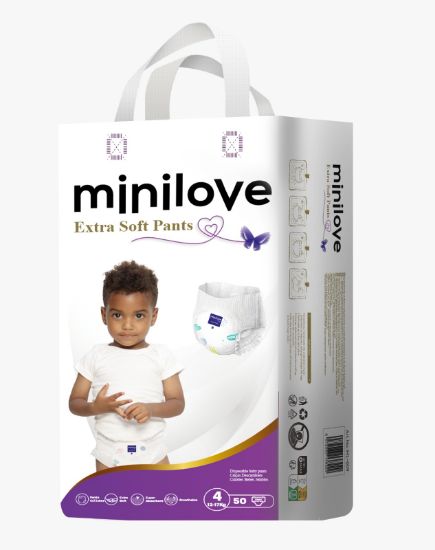 Couches Pants Taille 4 - MINILOVE Extra Soft PANTS T4 - 50 couches