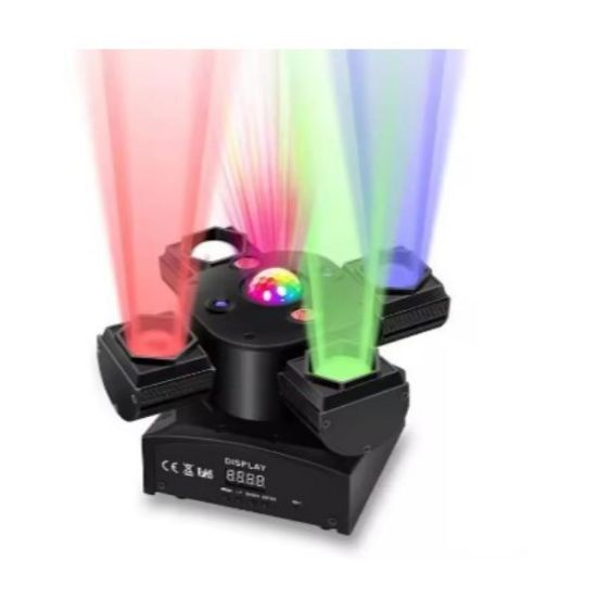 Picture of Jeux de lumières effets 4 en 1 LED RGBW Audio Club