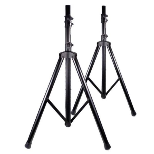 sourcing map Bois Grain Enceinte Pieds 1 Paire 15.7 Pouce (40cm) Universel Petit Haut-Parleur Support Évidé Supports Amélioré Audio Écouter pour