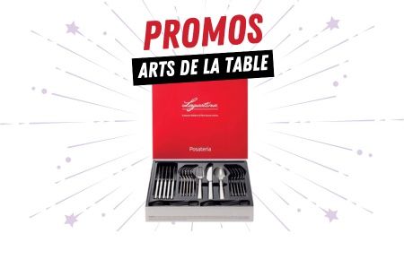 Image pour la catégorie Promo Arts de la Table