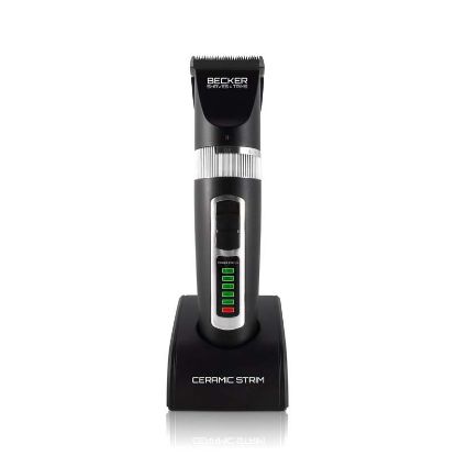 Tondeuse sans fil Becker Ceramic Strim – Écran LED – Lames céramique & acier – Charge USB