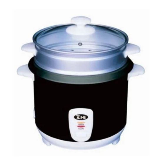 Image de  Marmite à riz + panier vapeur 1,8L 7LINE RC-8NPI