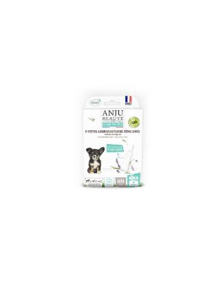 Pipettes antiparasitaires ANJU Beauté – lot ×4 pour chiots/chiens < 5 kg