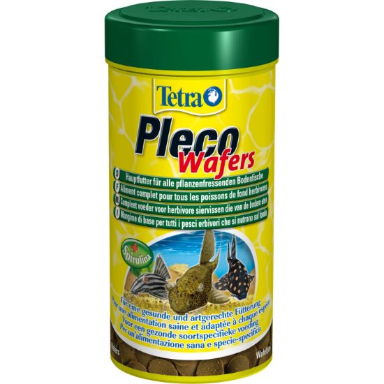 Tetra Pleco Wafer – Gaufrettes pour poissons de fond – 250 ml