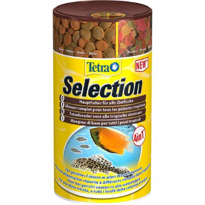 Aliment complet pour poissons d’aquarium « 4 en 1 » – Tetra Selection 250 ml