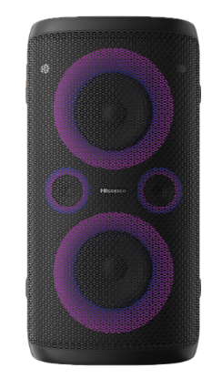 Enceinte Bluetooth Hisense PARTY-ROCKER-ONE – 300W – Tuner intégré – Noir