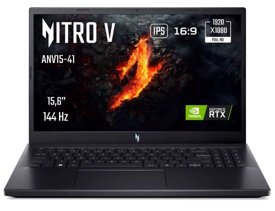 Ordinateur Portable Acer Nitro V 15 ANV15-41-R0S8 – Ryzen 5 6600H / RTX 3050 / 16 Go / 512 Go SSD / 15,6″ FHD 144 Hz – Noir