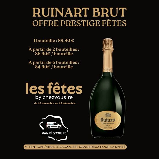 Champagne R de Ruinart Brut, 75cl, 12°