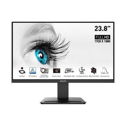 Écran PC MSI PRO MP2412 – 23,8" Full HD, 100 Hz, 1 ms, VA, Anti-lumière bleue