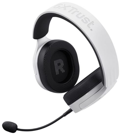 Casque gaming sans fil Trust GXT 491 Fayzo – 7.1, Bluetooth & 2,4 GHz (Blanc)