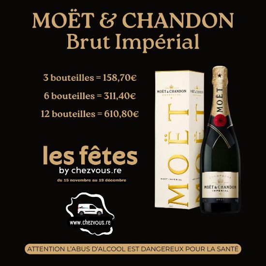 Image de Champagne Moët & Chandon Brut Impérial, 75cl, 12°