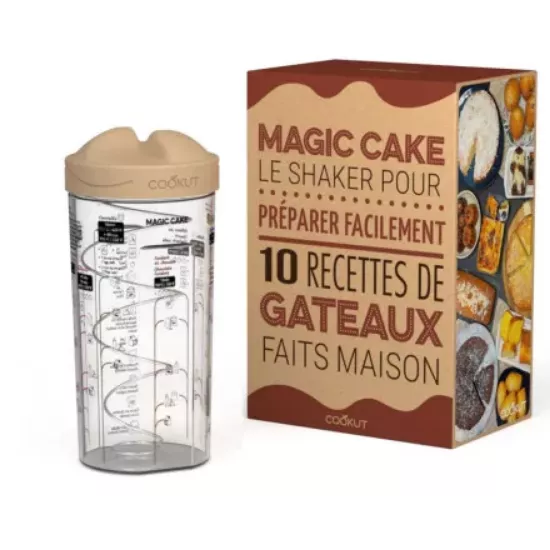 Cookut Magic Cake – 10 recettes de gâteaux faciles (livret pas à pas)
