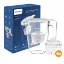 Carafe filtrante Philips 2,6 L + 6 cartouches Micro X-Clean – Filtre aussi les PFAS – AWP2933WHT6