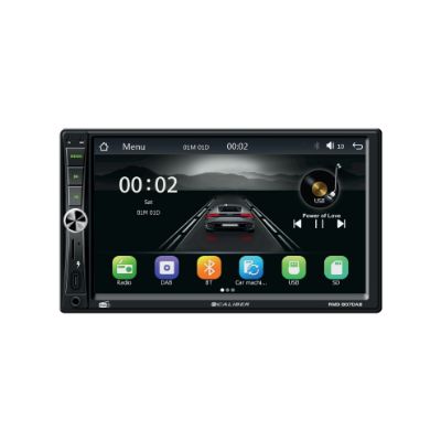 Autoradio multimédia 2 DIN Caliber RMD807DAB – DAB+, Bluetooth, écran tactile 7”