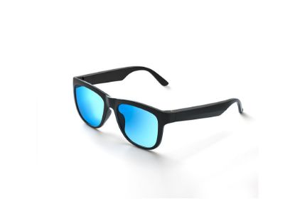 Lunettes de soleil Bluetooth Caliber SSG-BLUE – Lunettes audio mains libres UV400