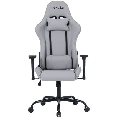 Siège Gamer The G-Lab K-Seat Rhodium - Noir - Tissu Respirant & Dossier Inclinable
