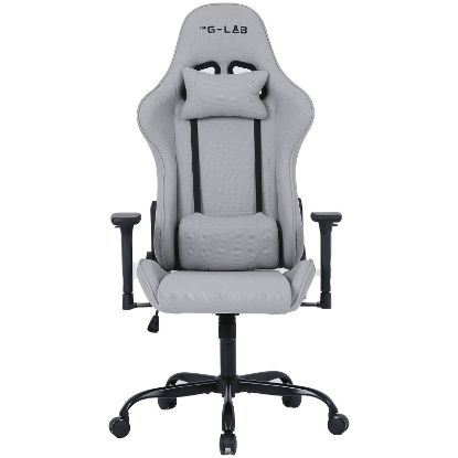 Siège Gamer The G-Lab K-Seat Rhodium - Noir - Tissu Respirant & Dossier Inclinable