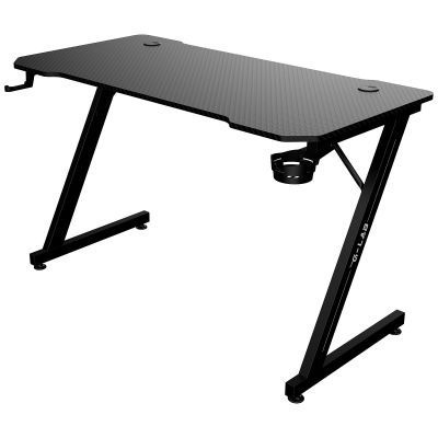 Bureau Gamer The G-Lab K-Desk Yttrium - 120cm - Carbone & Accessoires