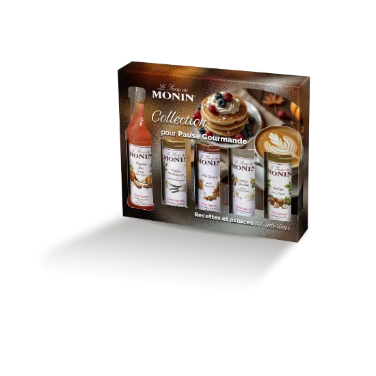 Coffret de Sirops "Pause Gourmande" - Monin (5 x 5 cl)