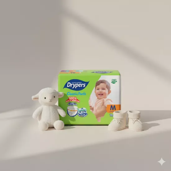Couche Drypers ClassicPantz – Taille M