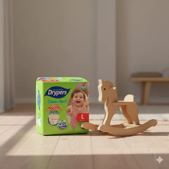 Couche Drypers ClassicPantz – Taille L
