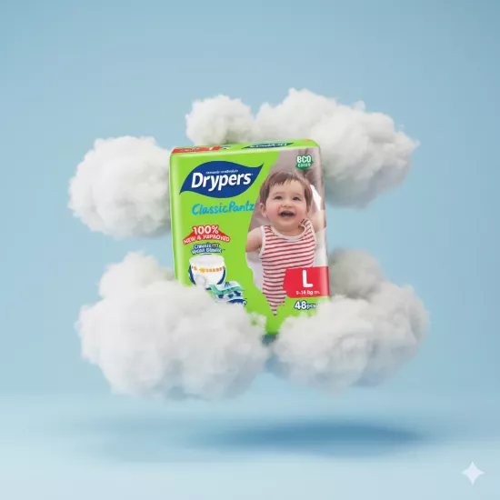 Couche Drypers ClassicPantz – Taille L
