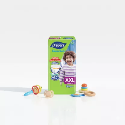 Couche Drypers ClassicPantz – Taille XXL