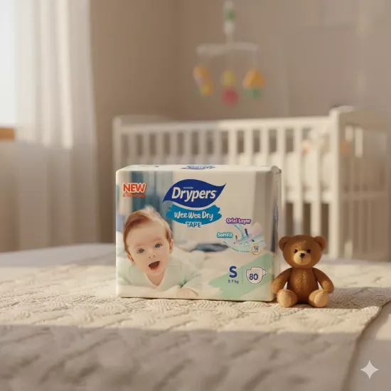 Couche Drypers Wee Wee Dry - Taille S