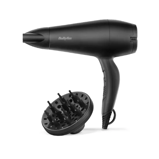 Sèche-cheveux BaByliss Power Smooth 2200W - D215DE | Diffuseur Inclus