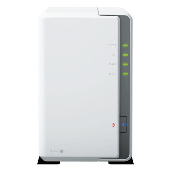 Serveur NAS Synology DS223j - 2 Baies | Quad-Core 1.7GHz | 1Go RAM