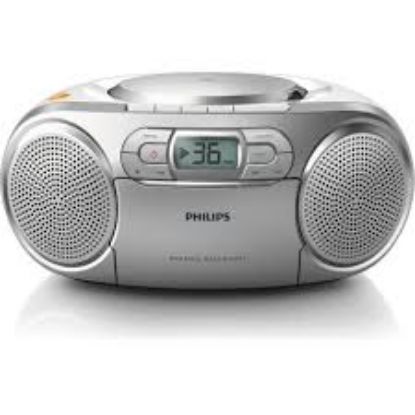 RADIO Philips K7 CD tuner FM AZ-127 Gris