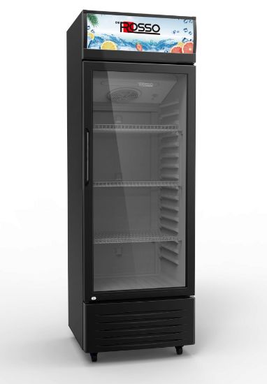 Vitrine Réfrigérée Positive Deroso 338L - Froid Ventilé - Noir - DRK-VIT1P300