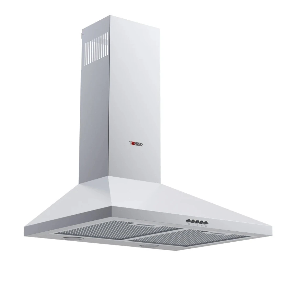 Hotte Pyramide Derosso 60cm - Inox - 386 m³/h - DR-HPY60