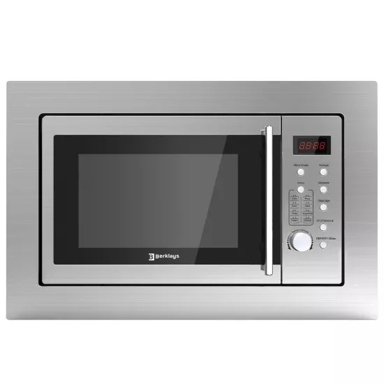Micro-ondes Encastrable Berklays 25L - 900W - Inox - BMO25BIX8