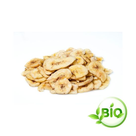 Image de Banane chips séchée Bio vrac 400g