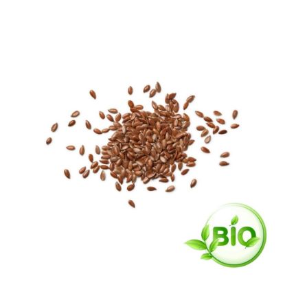 Image de Graine de lin marron  Bio vrac 400g